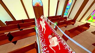 barbara and jean take turns sucking and fucking in this hot foursome genshin orgy