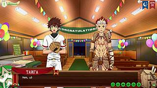 Game camp friends path 2 ep 57 taiga frank talk russian voiceover hentai