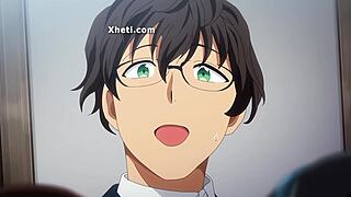 hentai anime girl craves it hard she screaming for doggystyle creampie n blowjob!!