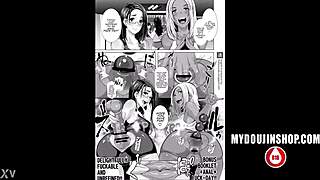 mydoujinshop eroquis butcha-u hentai comic anal fucks big tits biker glasses toy gaping