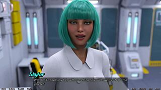 Fuck Yes Black Virgin Begs for Huge Cock in Space!