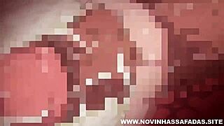 hey these hentai lesbians are so hot with that stud, full vid at novinhassafadas 🔥💦