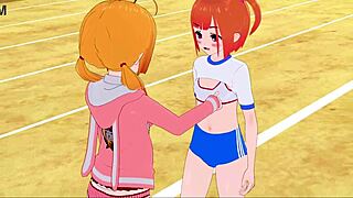 jk students squirt nonstop in time stop