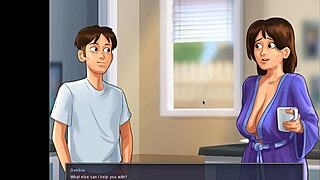 stepmom's firm ass begs for sneaky anal touch