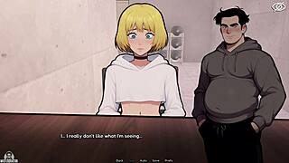 Femboy Bunkered Hentai Game Scene 27