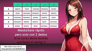 hold back or face her punishment in spanish joi femdom