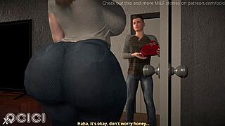 Curvy Blonde Milf Cheats Doggystyle Big Ass Tits 3D Hentai Ocici Intro