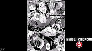 mydoujinshop eroquis butcha-u hentai comic anal fucks big tits biker glasses toy gaping