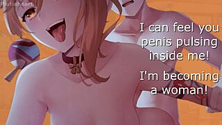 Yoimiya pops cherry in new year's genshin impact joi episode 15