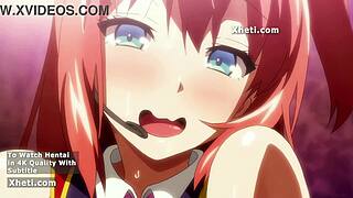 Sexy Anime Hentai Babe's Big Ass Tits Get Licked Fucked Creampied Hard