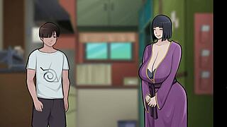 konoha milfs 1... ugh, spyin' himawari's steamy shower got me hard