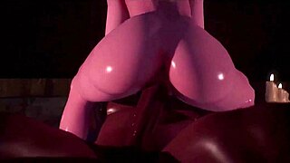 Crazy 3D cartoon blowjob action overload