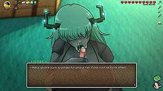 Giant warden kisses small cock before facial cumshot