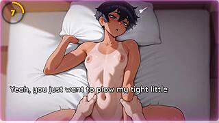 Bratty tomboy stepsis JOI demands your facial edging load