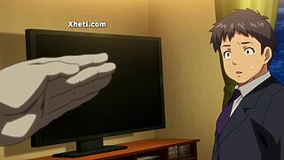 Sexy Anime Hentai Babe's Big Ass Tits Get Licked Fucked Creampied Hard