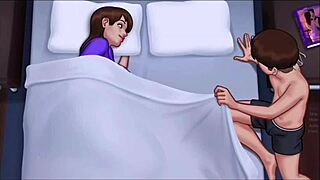 Stepmom spots huge demon cock before anyone else