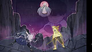 konoha milfs 1... ugh, spyin' himawari's steamy shower got me hard