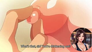 Young stepsister yanmama junyuu-chuu watches big tits mommy anime hentai intimacy unfold