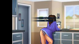 stepmom's firm ass begs for sneaky anal touch