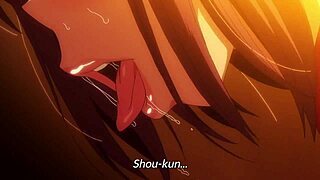 Teacher eyes student's big tits