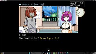 virgin mc's succubus deflowering blows minds with her huge tits and monster cock ride