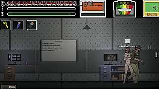 Assistant's tight anal suddenly wrecked by ghost in hentai game hunt