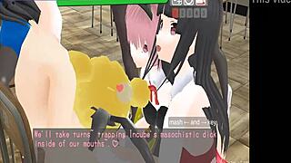 classroom femdom bunny ties and bullies masochist guy