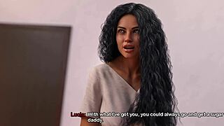 hey check my bimbo dream 13 where hot latina milf massages her big fake tits friend's nipples til she squirts in dressing room