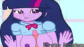 mlp twilight sparkle's tits squeeze out pony cum temptation