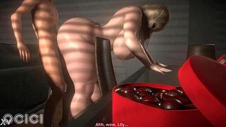 Curvy Blonde Milf Cheats Doggystyle Big Ass Tits 3D Hentai Ocici Intro