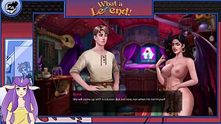 legendary muscular granny demons dance naked big tits bouncing