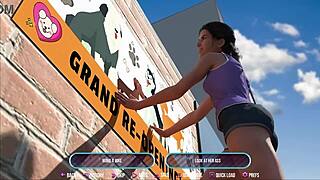 HELPING VIRGIN BRUNETTE WITH HUGE TITS AND MONSTER COCK IN COLLEGE KINGS 2-14!