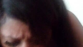 damn this bbw ebony fat chick sucking my soul out in pov