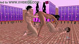 leela from futurama, you ready for my cock in this 3d anime parody?