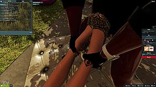 who needs more than a sneaky park footjob?