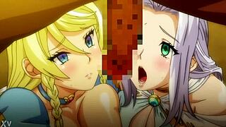 hentai babe shakes big ass and tits to reggaeton beats