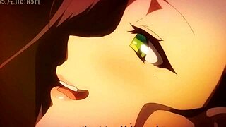 Heart-Pounding Anal Assault on Big Ass Wife and Her Milf Mom in Hentai Jashin Cap 1