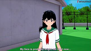 Kagome's Sheer Oppai Roof Sex Inuyasha Full Hentai Movie Fantasy 3D Manga Tits