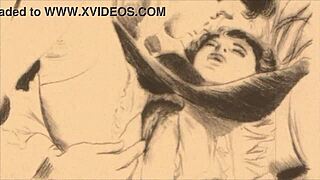 wanna see this vintage erotic illustration up close?