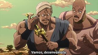 i'm lost in jojos bizarre adventure egypt arc chapter 4 uncut