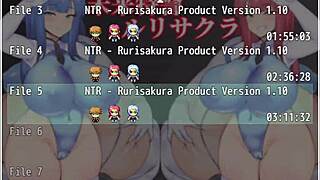 ruri and sakura's patrol turns into big ass fetish ntr thrill