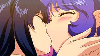 Anime hentai lesbians tribbing wildly! 👭💦🔥