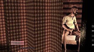 Stepdaughter Clair Squirts on Old Man's Big Cock Outdoors