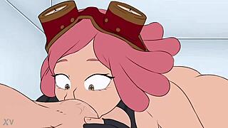 Deku Deepthroats in My Hero Hentai