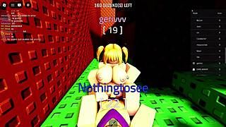 Fucking Misa Amane Hard in Roblox Game!