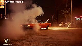 Cheating Curvy Mature Wife Creampied in Motel After Intense Blowjob Session