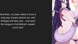 Minamoto No Raikou's Mommy Dom Foot Fetish Teases Your Craving Cock