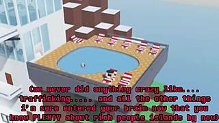 Mob assassin relaxes with white guy's big cock in Roblox Rule34