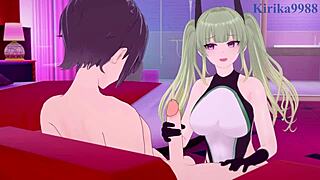 maggiore baracca and noshiro go wild creampie sex 😍💦 azur lane