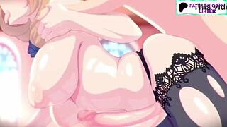 what if genshin impact hentai ended with monster cock creampie deep inside?